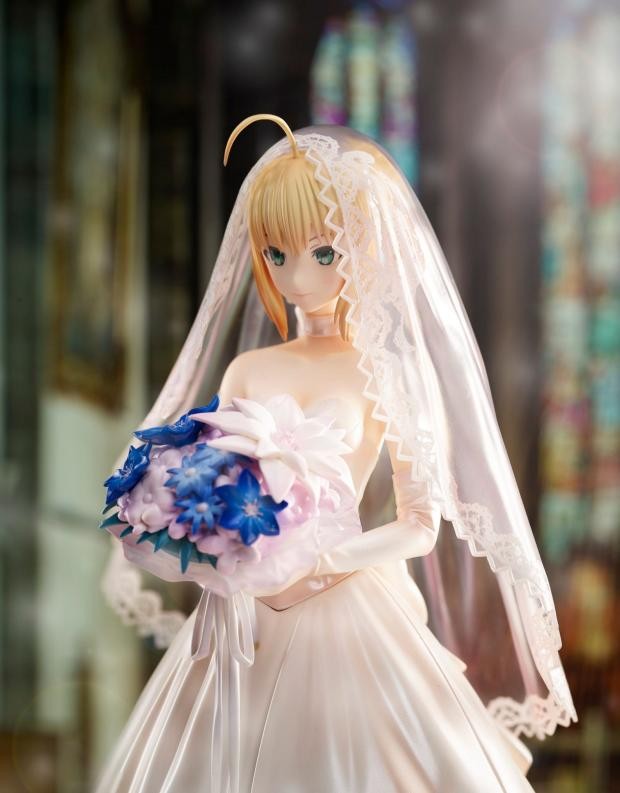 00现货aniplex fate 花嫁 婚纱 saber 阿尔托莉雅 十周年到第页确定共