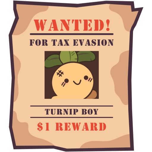 大头菜小子偷税/Turnip Boy Commits Tax Evasion